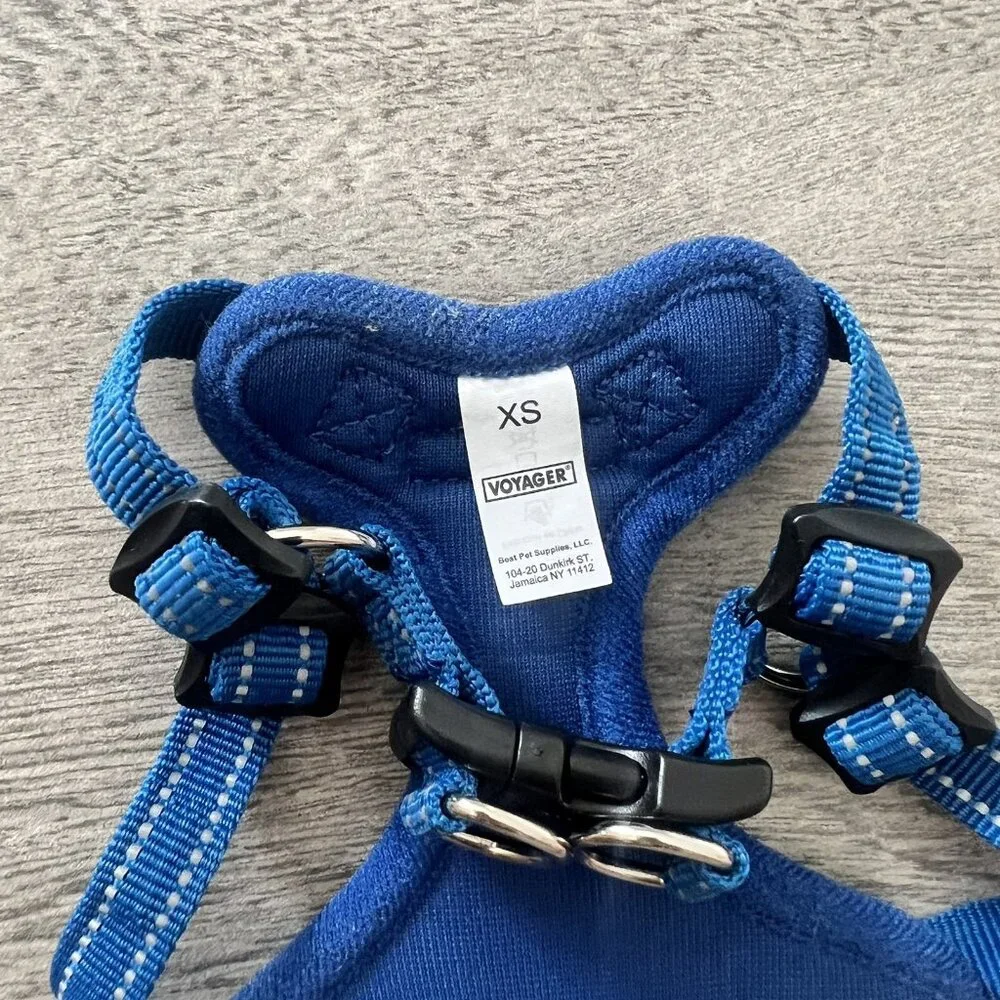 Voyager Blue Puppy Harness Size XS (010)